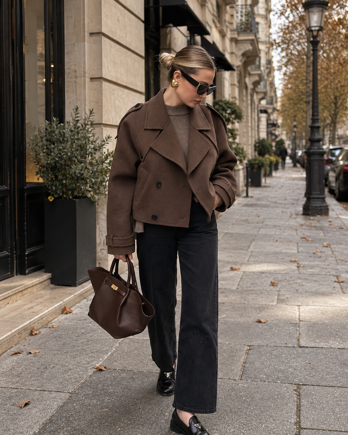 Camille | Cropped Double-Breasted Jacket