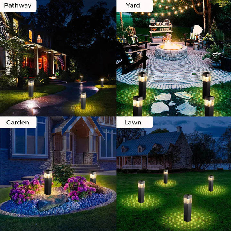 ☀️ 50% OFF NOW! 💡 Solar Outdoor Garden Lights Waterproof Square Ground Plug Pathway Lawn Lights for Yard and Landscape Decoration