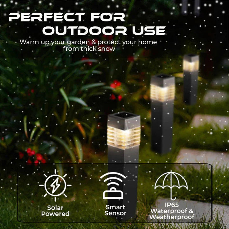 ☀️ 50% OFF NOW! 💡 Solar Outdoor Garden Lights Waterproof Square Ground Plug Pathway Lawn Lights for Yard and Landscape Decoration
